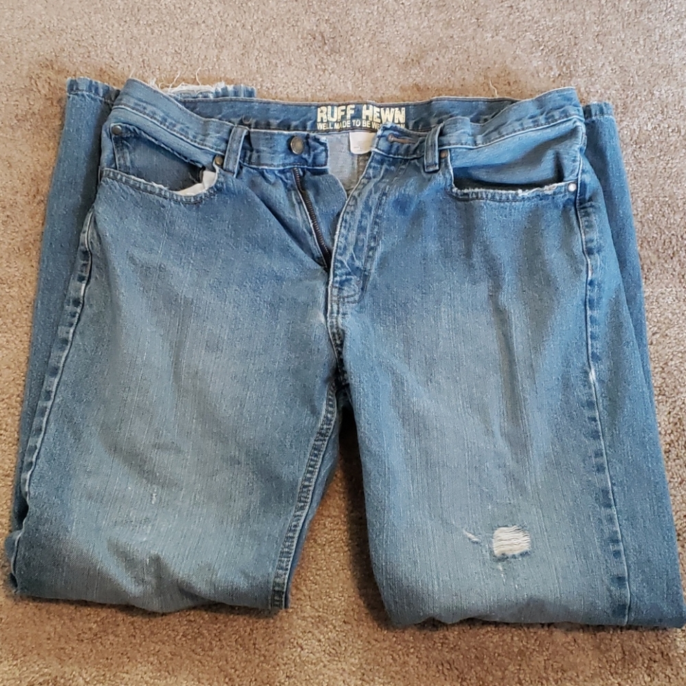 🔱 Men's Ruff Hewn jeans